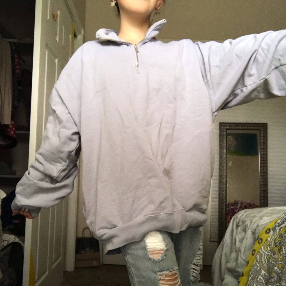 Cute purple sweatshirt